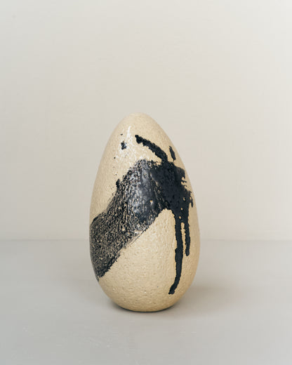 Ceramic | Egg sculpture L #2606