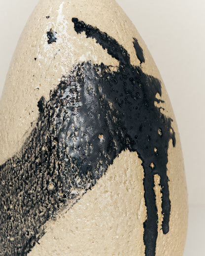 Ceramic | Egg sculpture L #2606