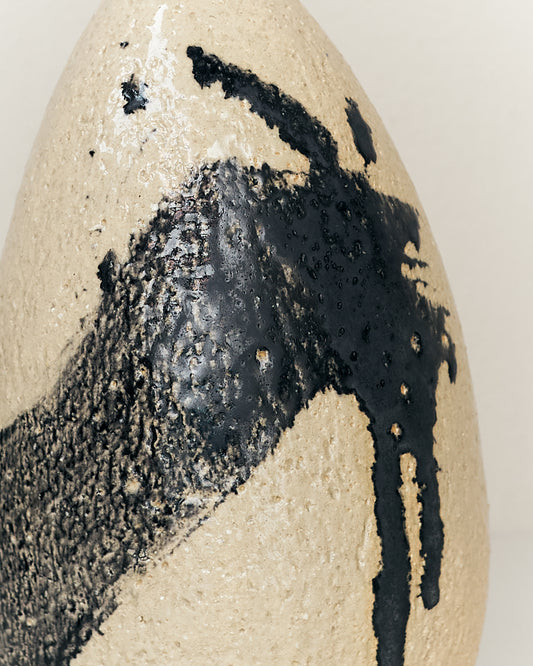 Ceramic | Egg sculpture L #2606