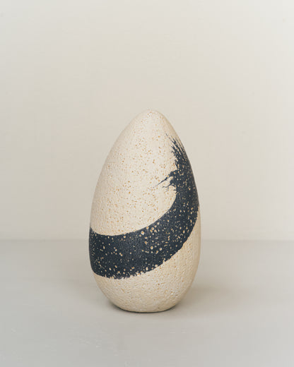 Ceramic | Egg sculpture L #2612