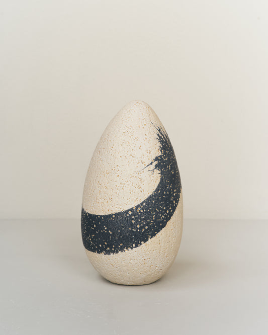 Ceramic | Egg sculpture L #2612